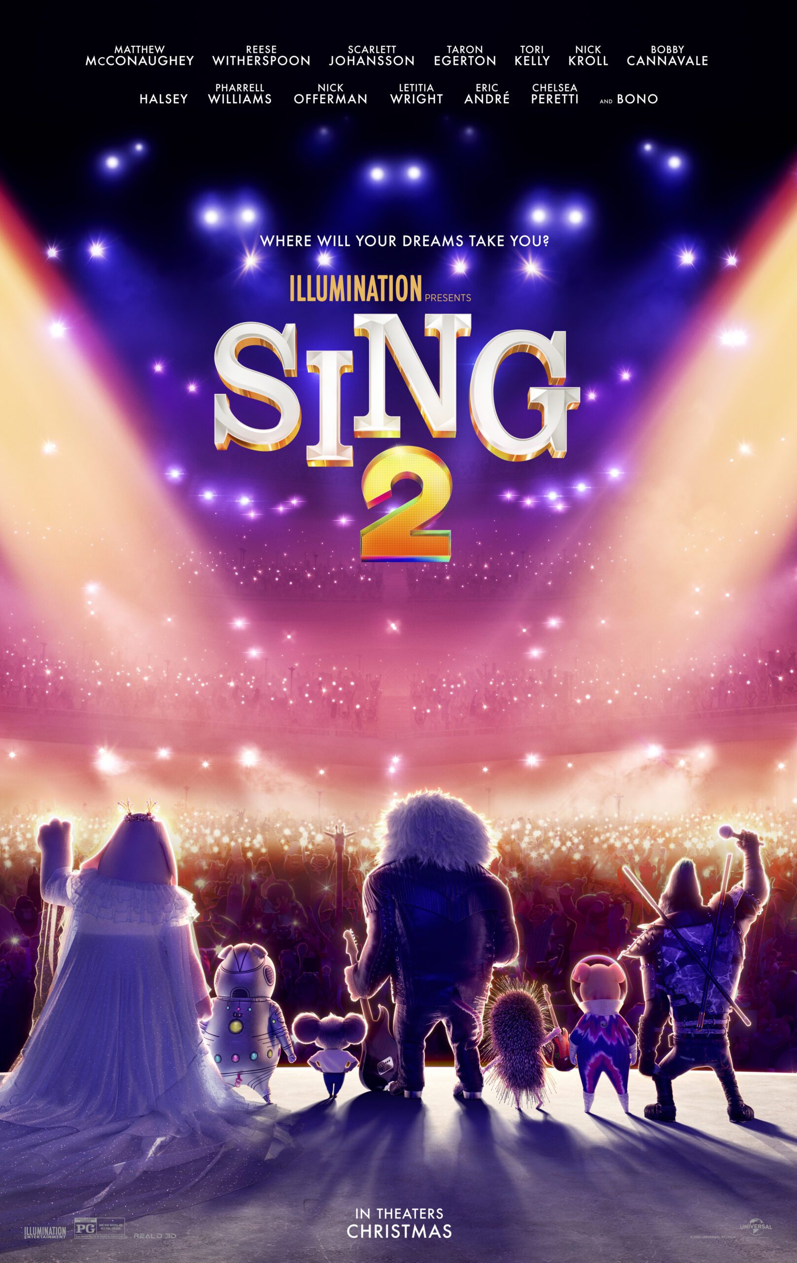 دانلود انیمیشن Sing 2 2021 با زیرنویس چسبیده