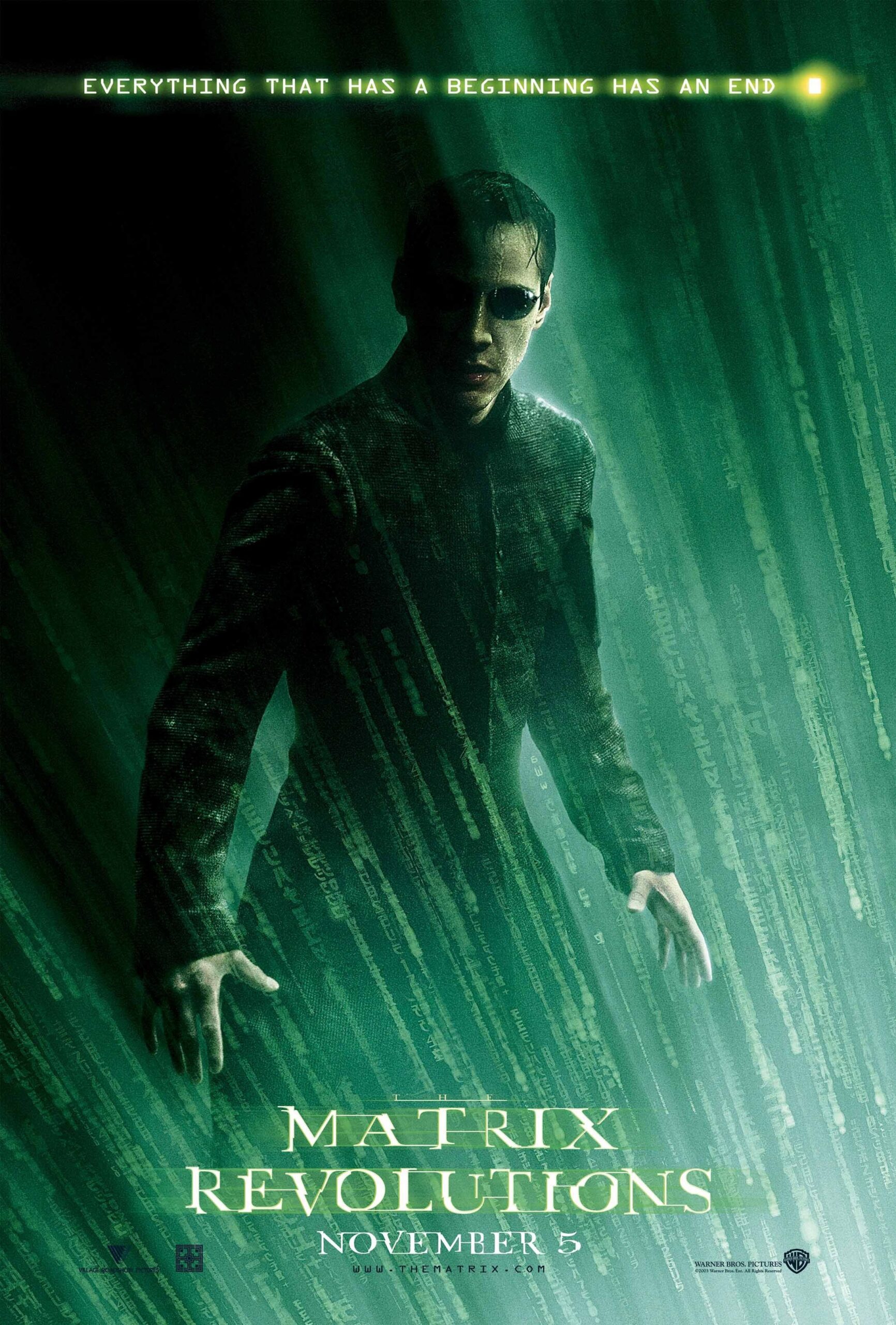 دانلود فیلم The Matrix Revolutions 2003 با دوبله فارسی و زیرنویس چسبیده