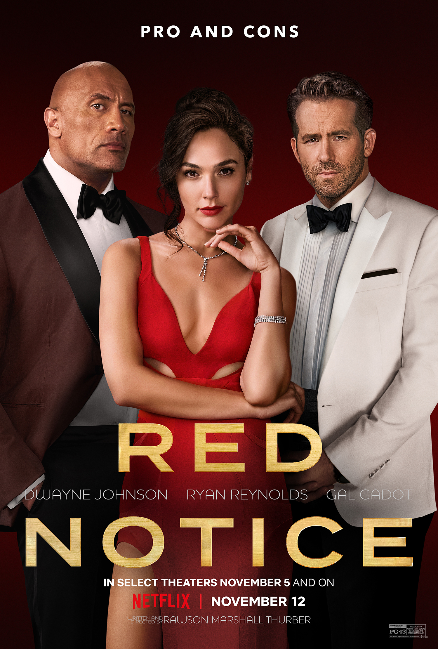 دانلود فیلم Red Notice 2021 با دوبله فارسی و زیرنویس چسبیده