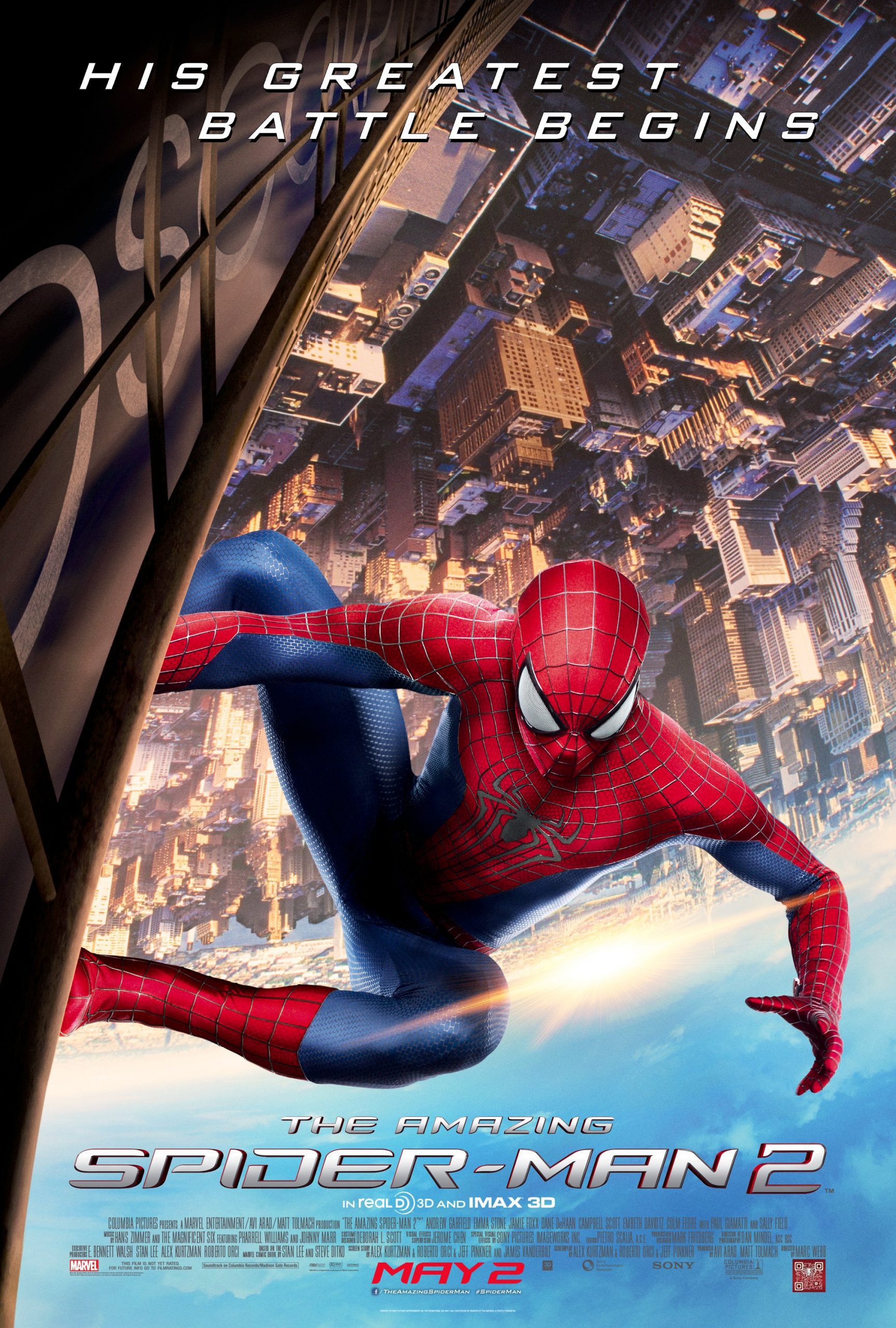 دانلود فیلم The Amazing Spider-Man 2 2014 با دوبله فارسی و زیرنویس چسبیده