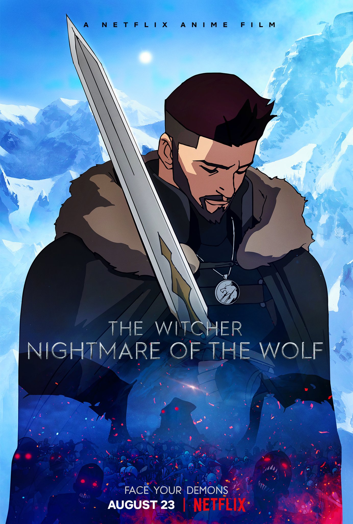 دانلود انیمیشن The Witcher: Nightmare of the Wolf 2021 با دوبله فارسی و زیرنویس چسبیده
