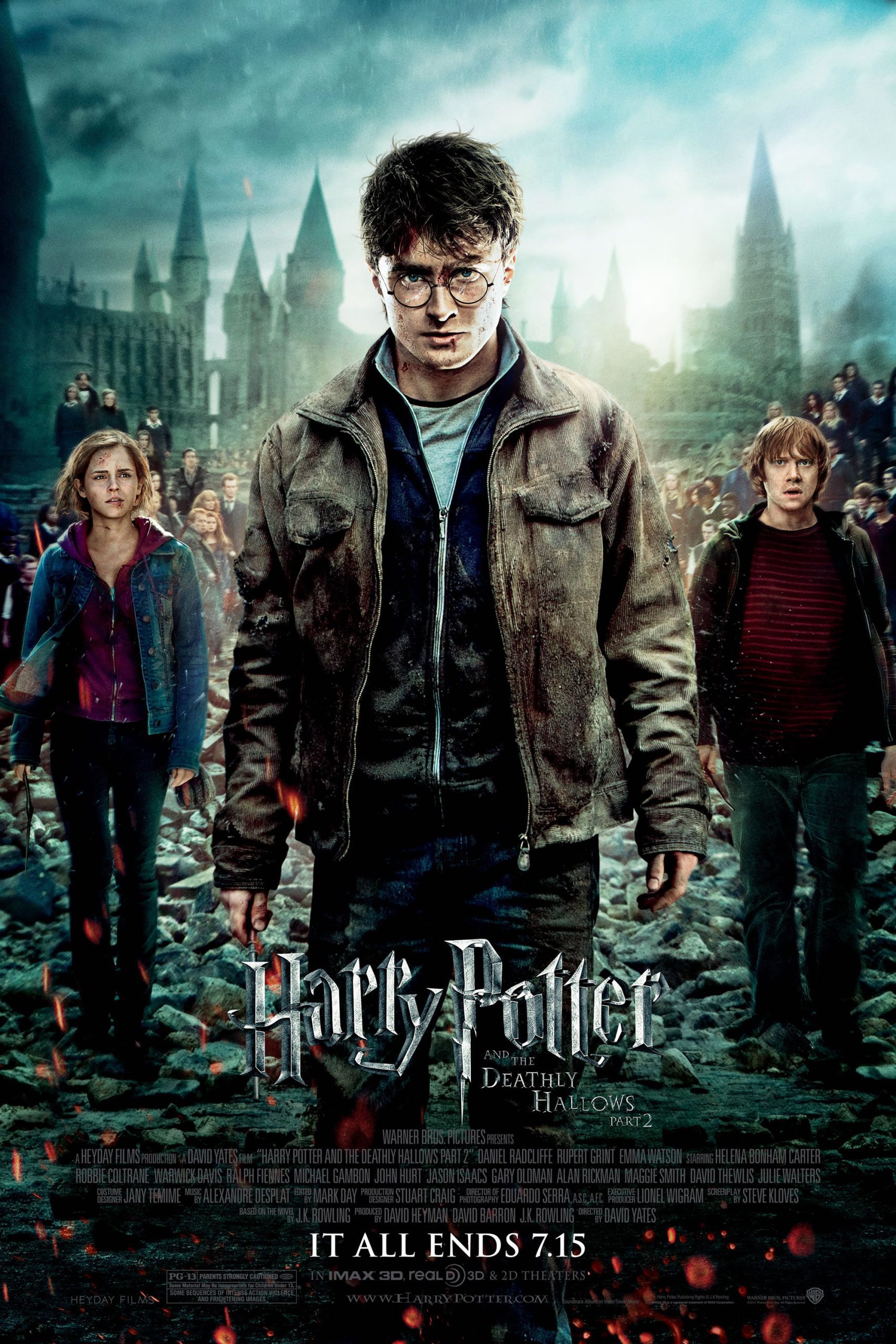 دانلود فیلم Harry Potter and the Deathly Hallows: Part 2 2011 با دوبله فارسی و زیرنویس چسبیده