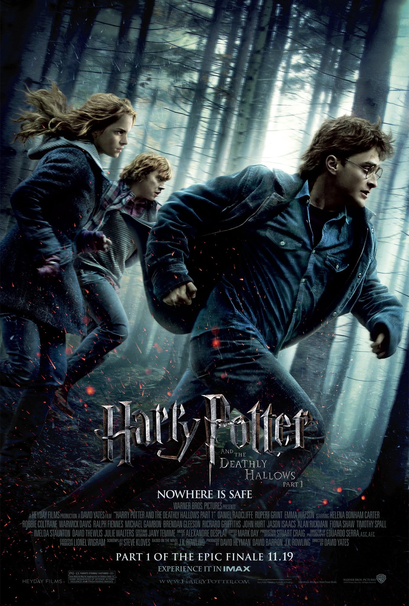 دانلود فیلم Harry Potter and the Deathly Hallows: Part 1 2010 با دوبله فارسی و زیرنویس چسبیده