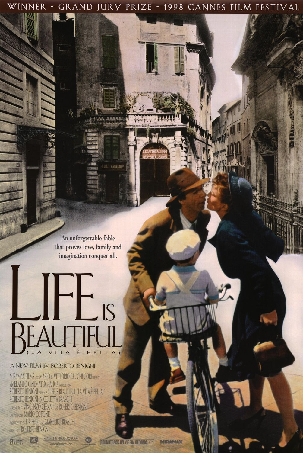 دانلود فیلم Life Is Beautiful 1997 با زیرنویس چسبیده