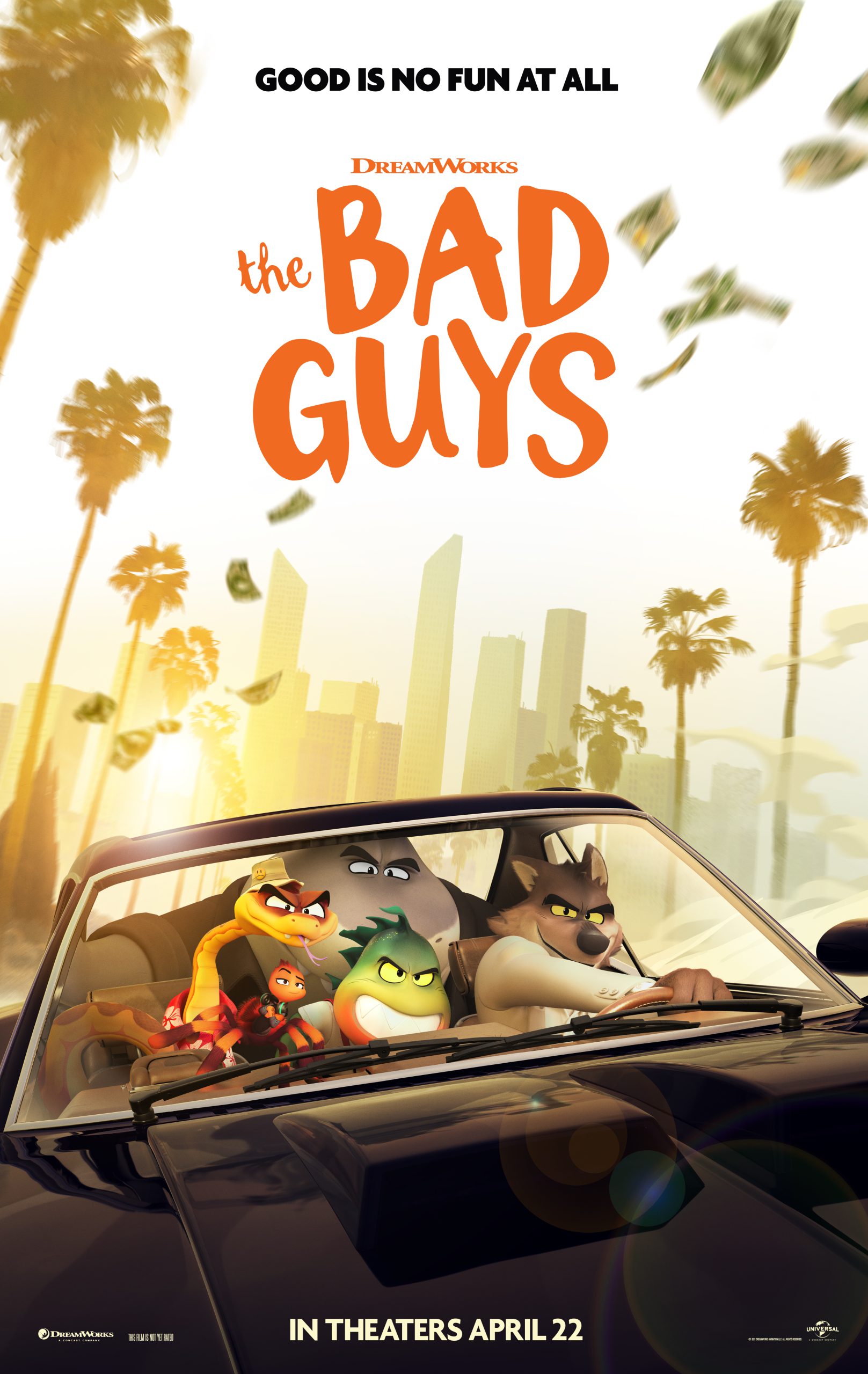 دانلود انیمیشن The Bad Guys 2022 با دوبله فارسی و زیرنویس چسبیده