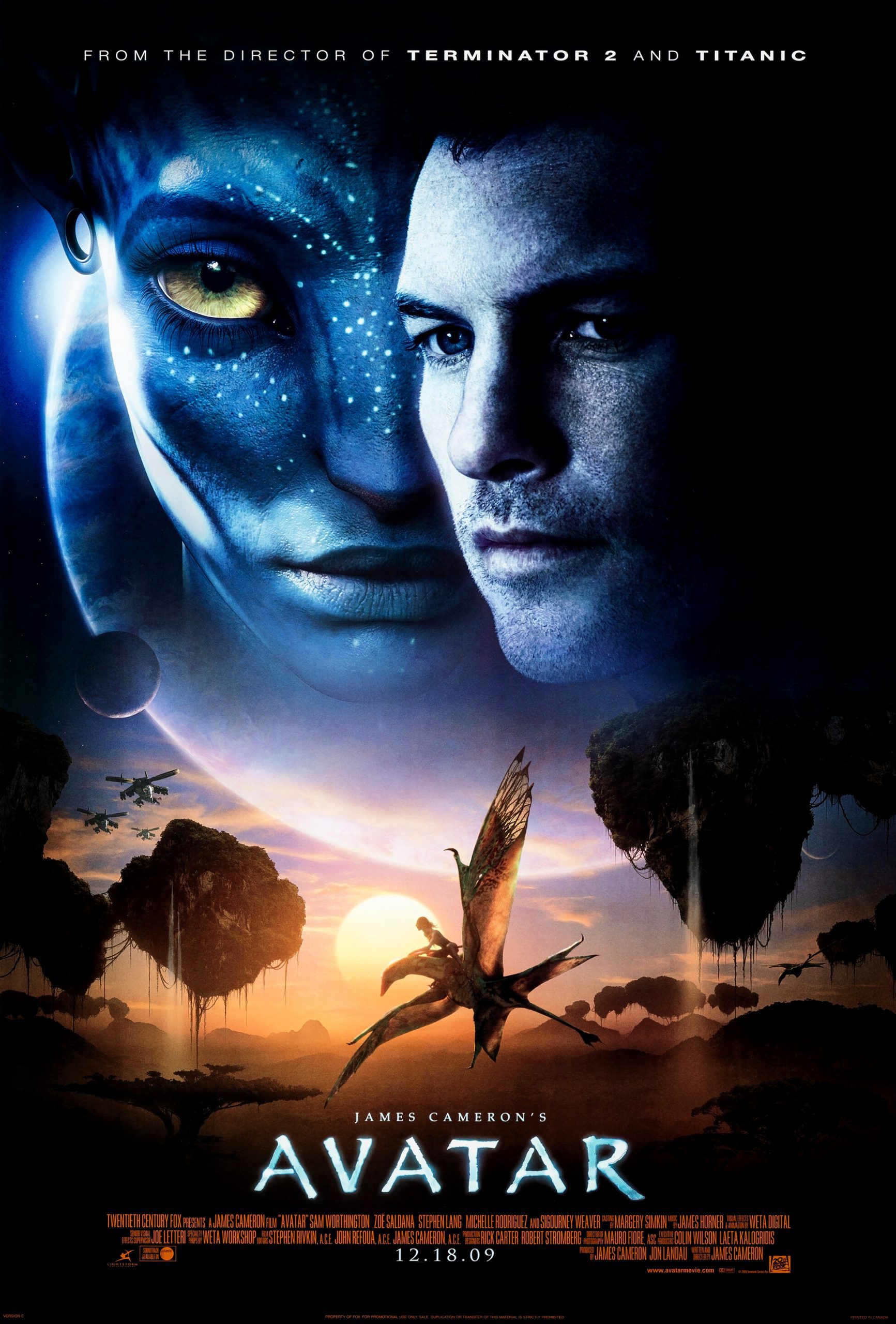 دانلود فیلم Avatar 2009 با دوبله فارسی و زیرنویس چسبیده