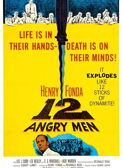 دانلود فیلم Angry Men 12 1957 با دوبله فارسی و زیرنویس چسبیده
