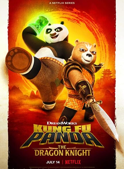 دانلود انیمیشن Kung Fu Panda: The Dragon Knight 2022 با زیرنویس چسبیده