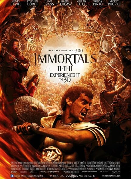 دانلود فیلم Immortals با دوبله فارسی و زیرنویس چسبیده